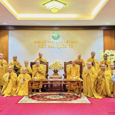 Tp.HCM: Ban Quản Trị Tông Phong Liên Tông Tịnh Độ Non Bồng Thỉnh An Đức Pháp Chủ Nhân Mùa An Cư